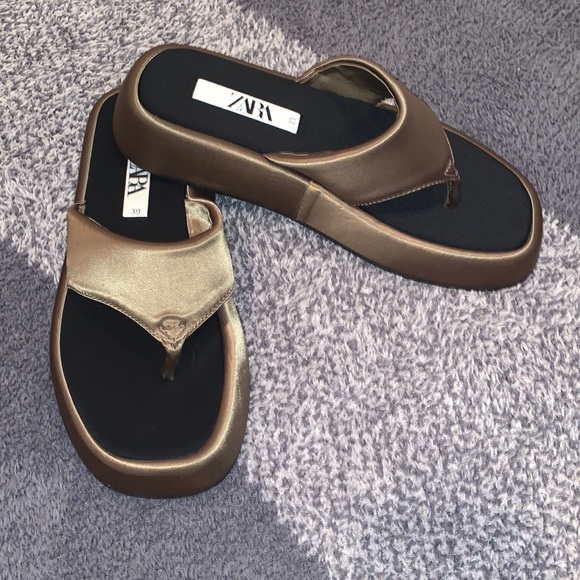 Zara sandals size 39🤎